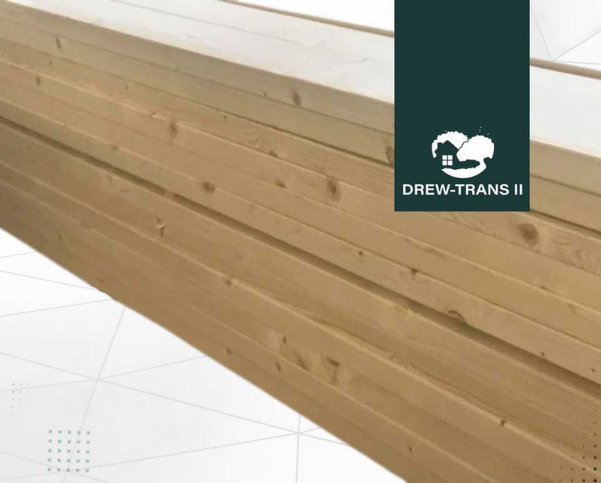 Drewno konstrukcyjne C24 suszone strugane 45 x 195 świerk skandynawski