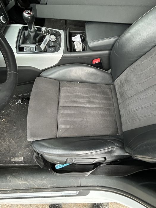 Audi A6 C7 fotel lewy kierowcy skóra