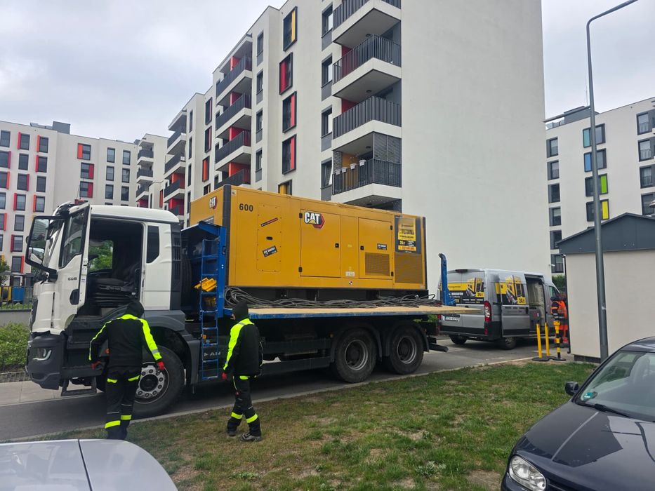 Wynajem agregatów 16 kW - 2 MW dla rolnika - nawadnianie 24/7