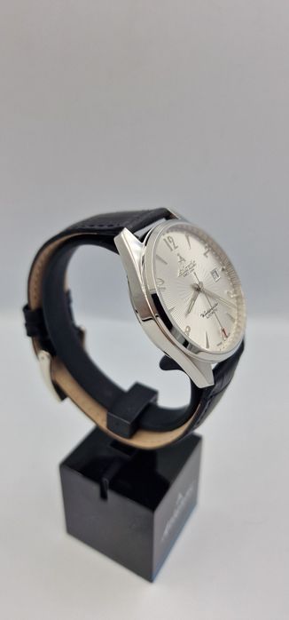 Atlantic Worldmaster Art Deco Automatic z White + Silver - Swiss Made