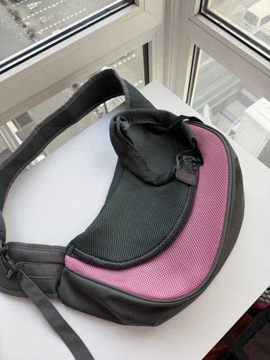 Сумка переноска для собак. Сумка через плече для маленьких собак