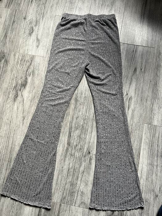 Spodnie dzwony elastyczne shein xs