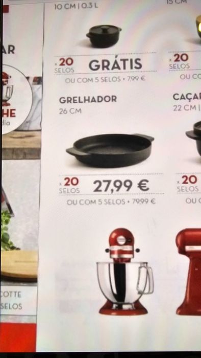 Grelha de cozinha KitchenAid 2.1 L426133263148001283