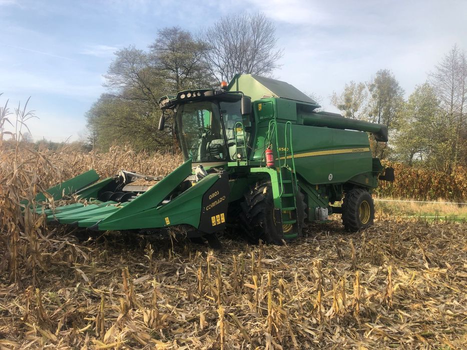 John Deere W540  John Deere W540 2019, 1548 mth, 618R 5,5 m, OROS Cornado 6R, FV 23%