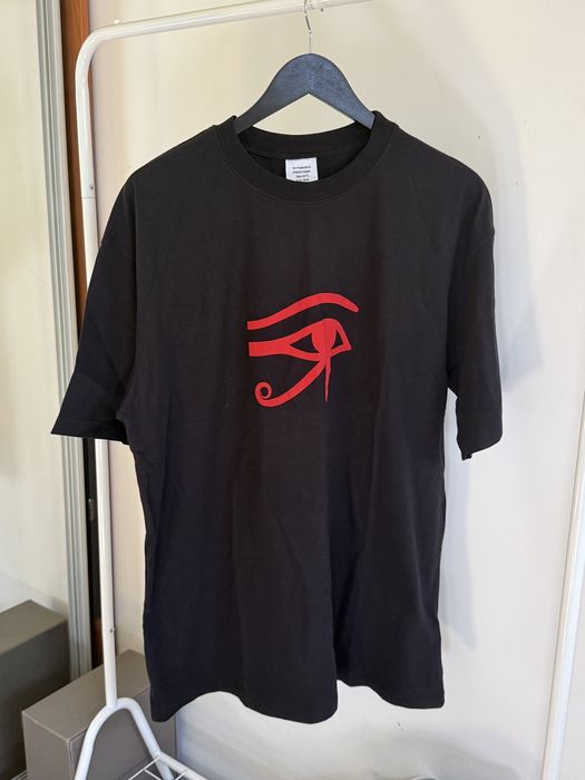 Vetements Eye of Horus T-Shirt in Black
