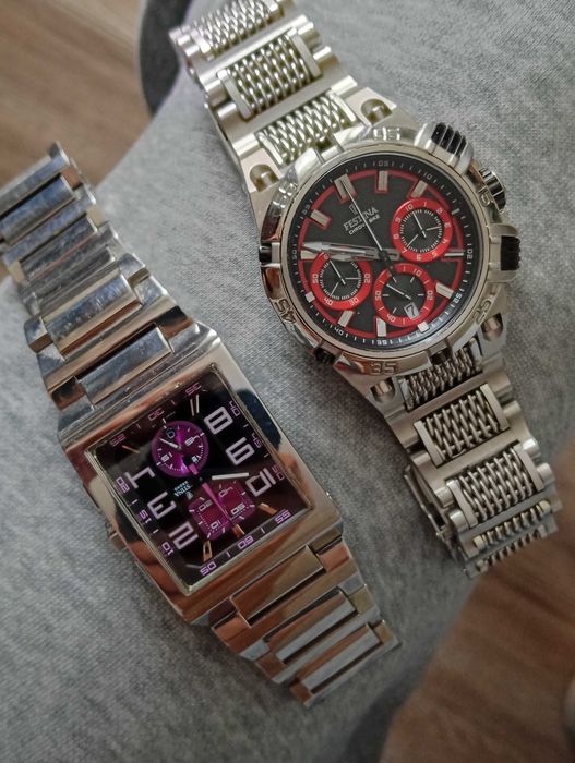 Dwa zegarki Festina