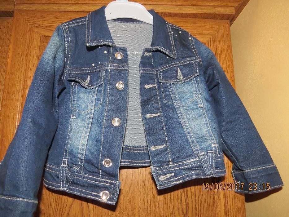 bluza dziecięca jeansowa