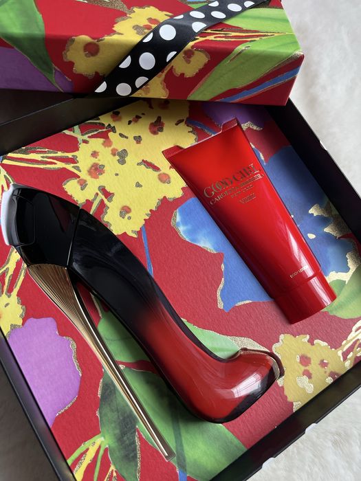 Carolina herrera Very Good Girl Elixir set zestaw perfumy+balsam 80ml