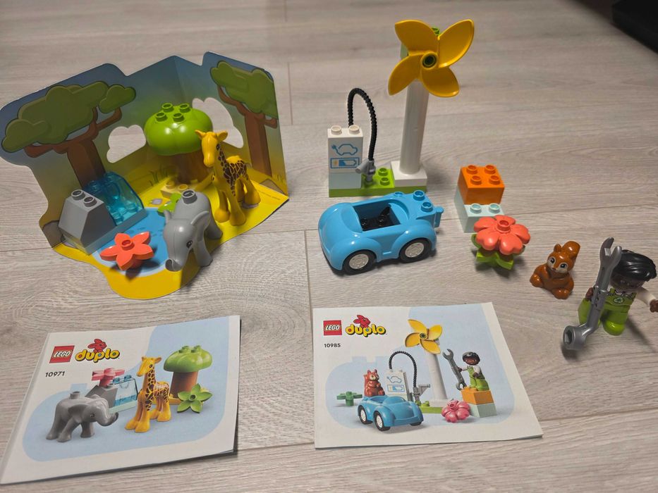 Zestaw LEGO Duplo 7,7kg | Pociąg 10874 | Auta McQueen | Instrukcje