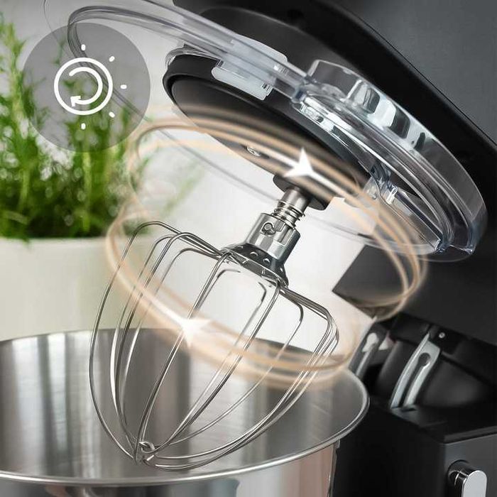 ZESTAW PODGRZEWANA misa Robot Kuchenny Planetarny Mikser 6,2L MOCNY