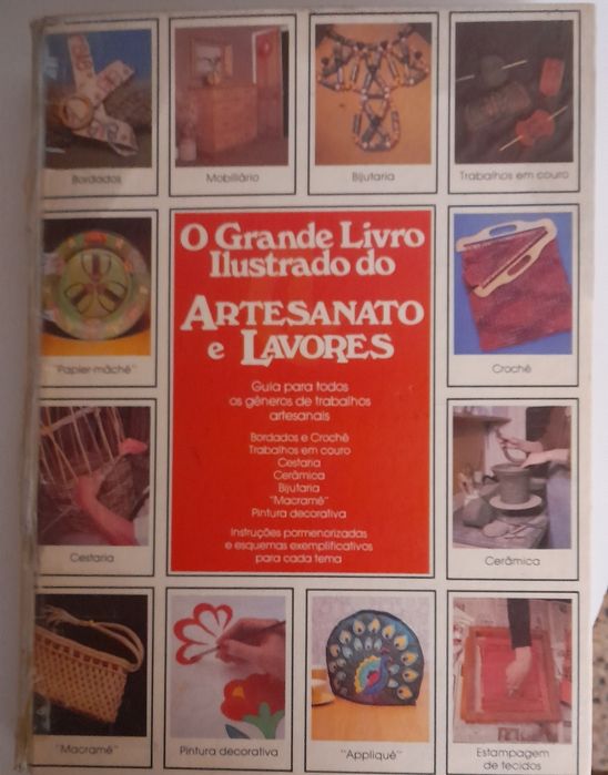 O Grande Livro Ilustrado do Artesanato e Lavores" - ÚLTIMOS DIAS
de Vá
