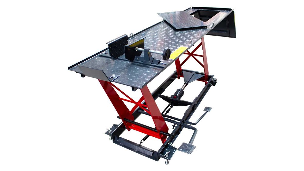 ELEVADOR DE MOTOS HIDRÁULICO 450Kg KROFTOOLS 9860 RL01