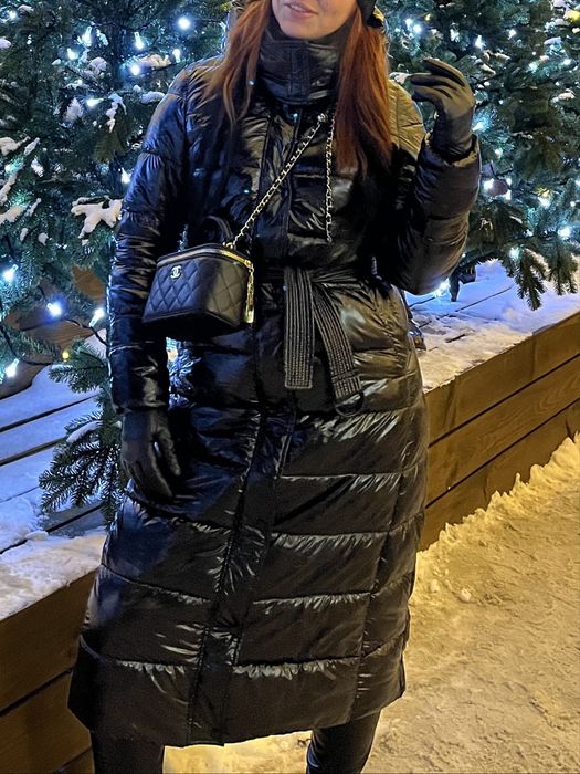 Продам пуховик S-M