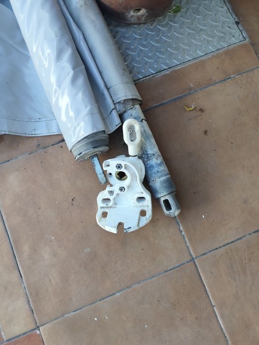 Toldo Vertical cinzento