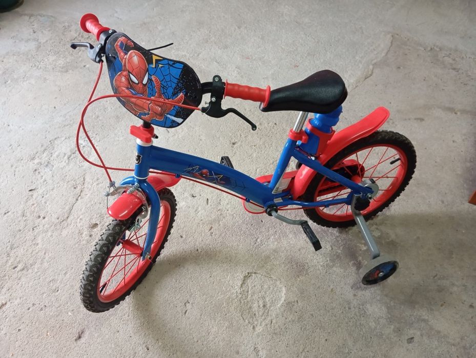 Bicicleta infantil Homem aranha
