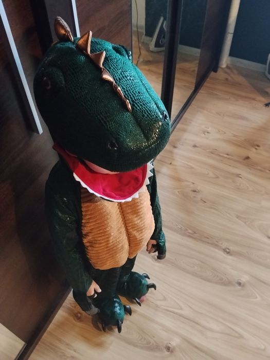 Strój przebranie dinozaur smok