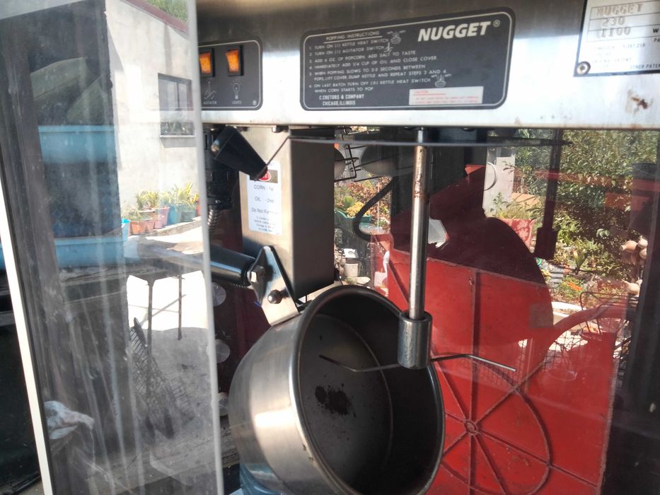 Máquina de fazer pipocas