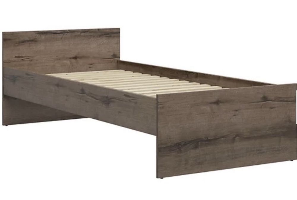 Łóżko nepo plus 90x200 brw ze stelażem nowa cena tylko do piatku