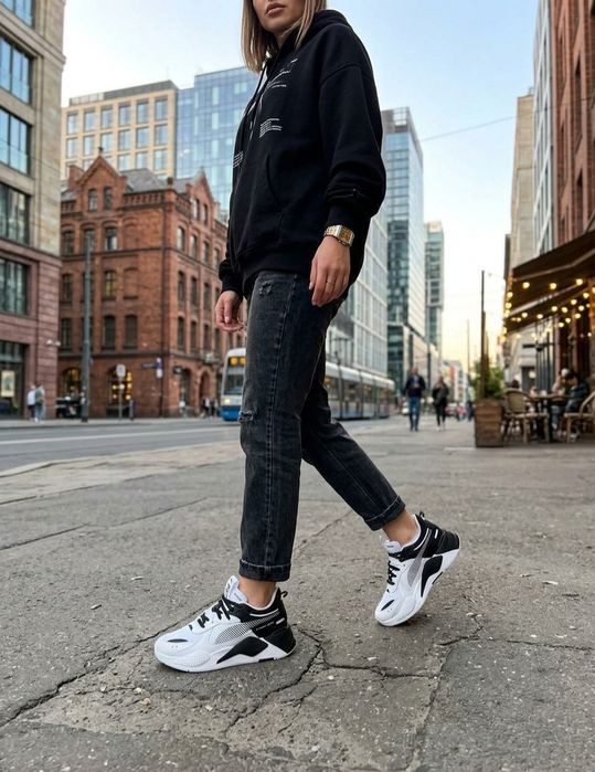 США! Круті жіночі кросівки Puma RS-X Split 389124-01 Оригінал! 37.5