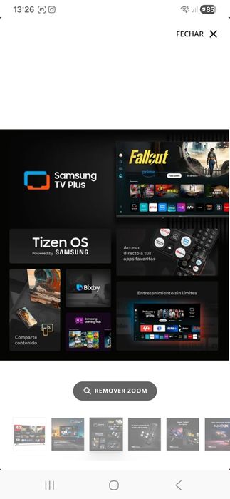 TV Smart de 40 Polegadas NOVA Samsung459630183628165121