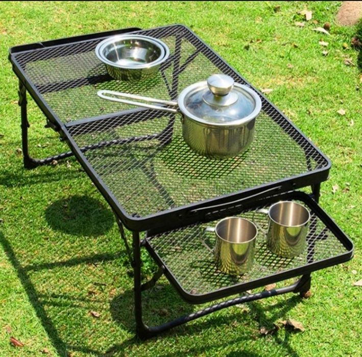 HICIOR STOLIK turystyczny wędkarski składany lekki campingowy na ryby