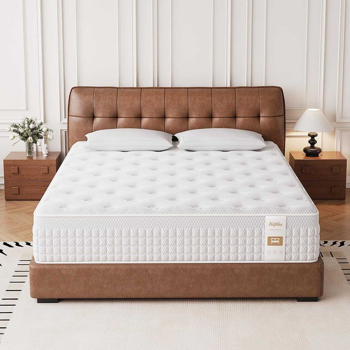 Materac Sprężynowy Kieszeniowy 180x200 cm H4 Memory 28 cm 9 Stref OEKO-TEX
