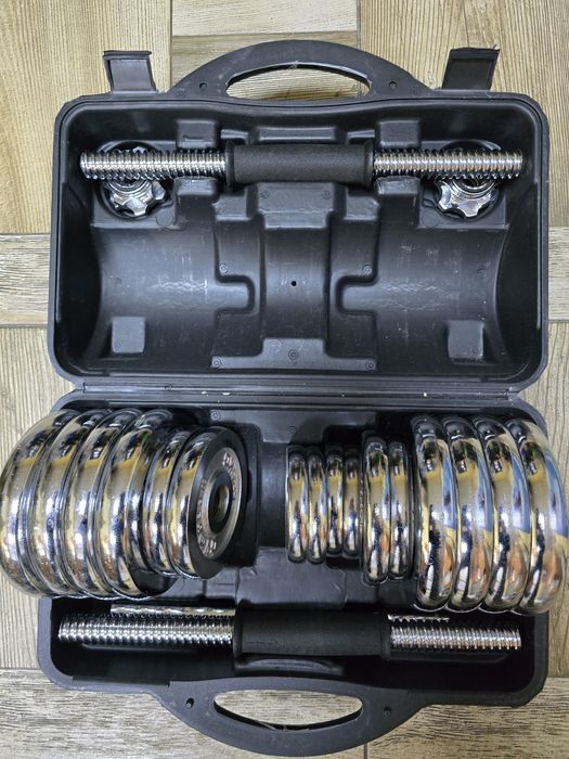 Набір гантелей 30 кг - GymBeam