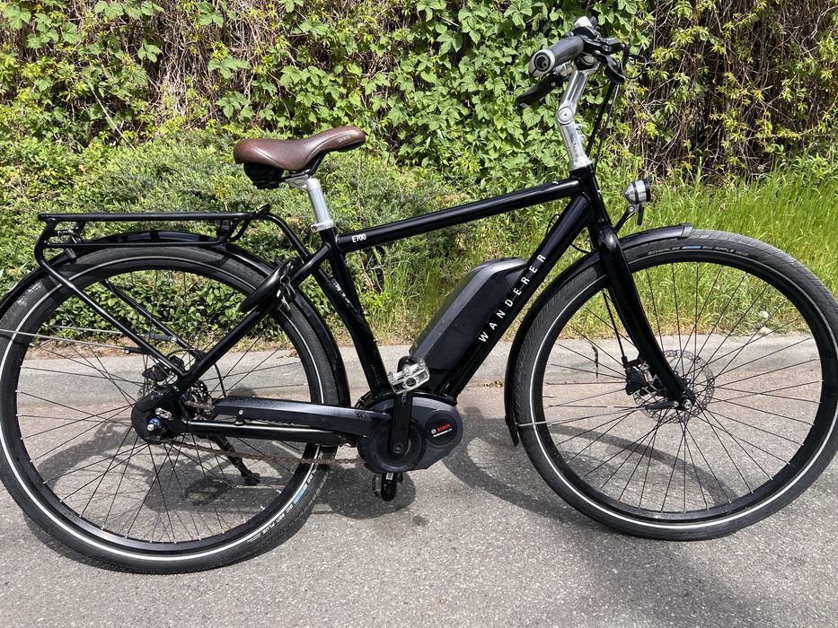 Fajny rower elektryczny WANDERER 36v 400Wh centralny BOSCH PERFORMANCE! Elektryczny Nexus 8 /A