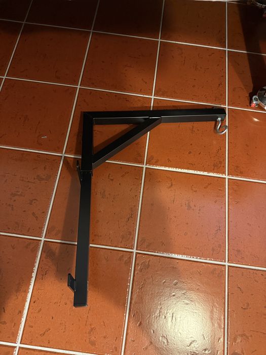 Saco de boxe com suporte