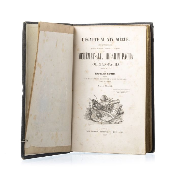 Livros - Gouin; Édouard - L'Égypte au XIXe siècle