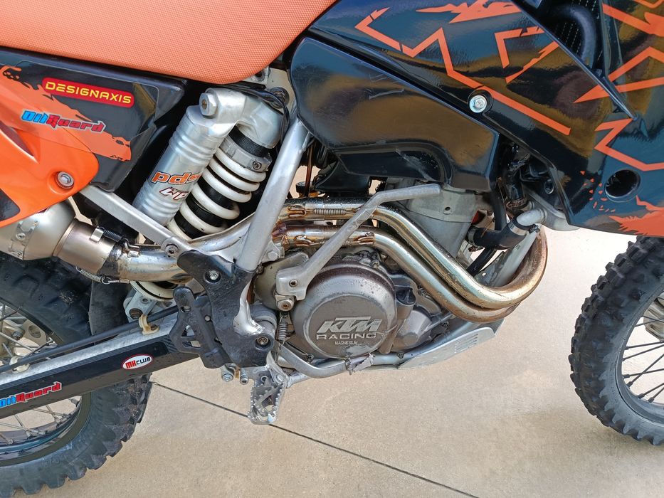 KTM EXC-F 250 de 2003 Com Starter e Matriculada
