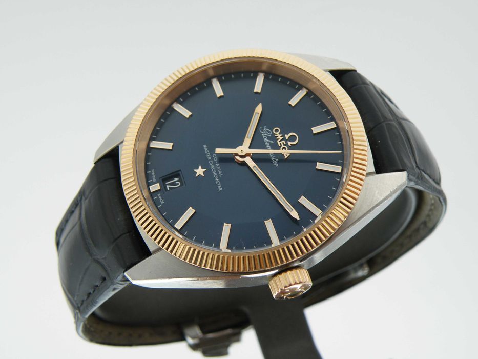 Omega Globermaster Constellation Stal i 18k złoto Komplet