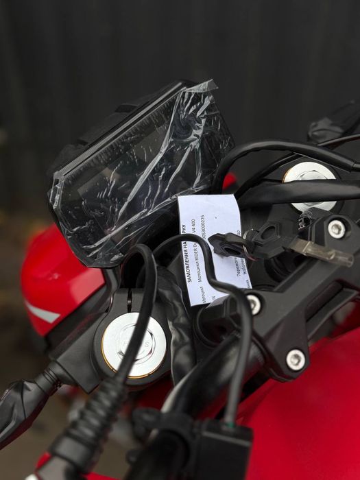 Мотоцикл RIDER Dukati V4 400 Інжектор, Рідина, 2циліндри
