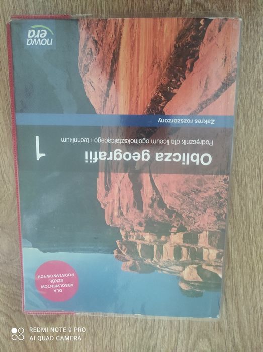 Oblicza geografii 1. Zakres rozszerzony. Nowa Era.