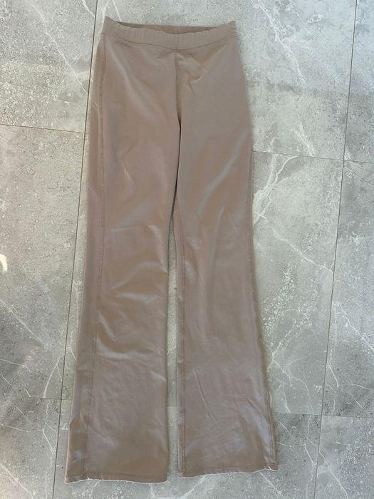 spodnie H&M kremowe S stan bardzo dobry