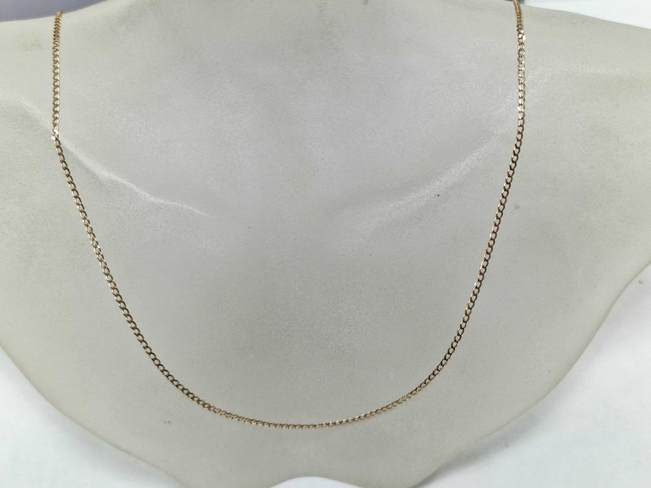 Złoty łańcuszek męski/ 585/ 1.48 gram/ 45cm/ Pancerka/ nowoczesny