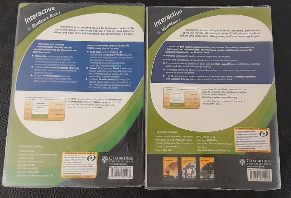 Manuais/livros Instituto Cambridge