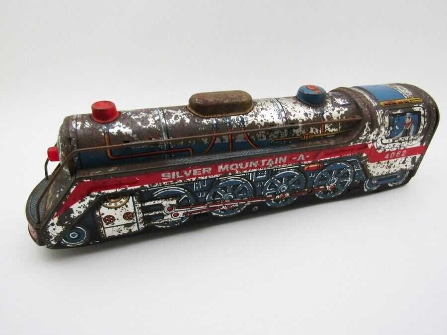 Comboio de Chapa Antigo Vintage Silver Mountain 4062 Made Japão 60's