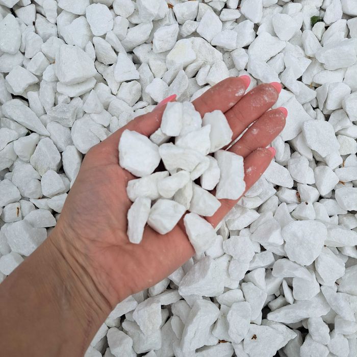 Grys śnieżnobiały