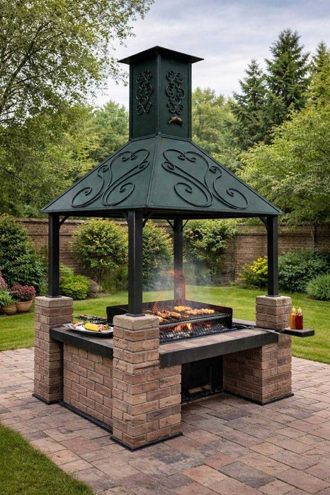 Grill  wyciąg obudowa