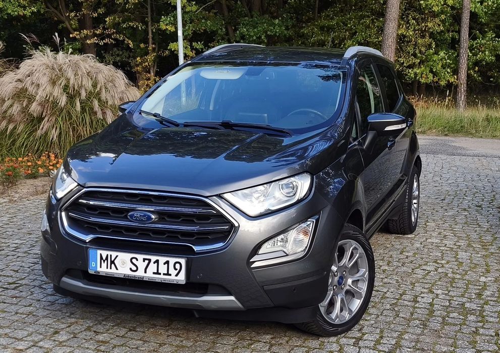 Ford EcoSport Titanium 140KM z Niemiec serwis ASO keylessgo