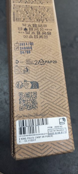 2 Postes Campismo Decathlon