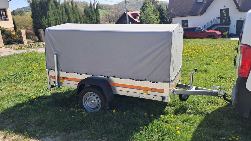 Przyczepka TEMARED 750 2,36m x 1,26m Nowa Zarejestrowana +OC