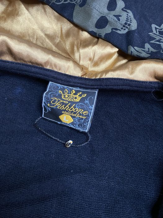 Мужская зип-худи в стиле Y2K / Ed Hardy /