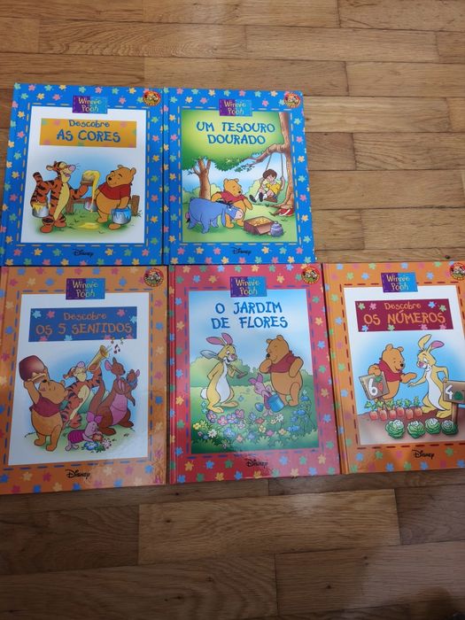 Livros do Winnie the pooh (clube Disney)