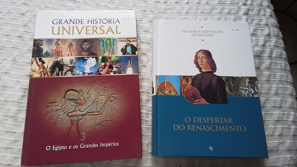 Livros sobre História e Arte Universal