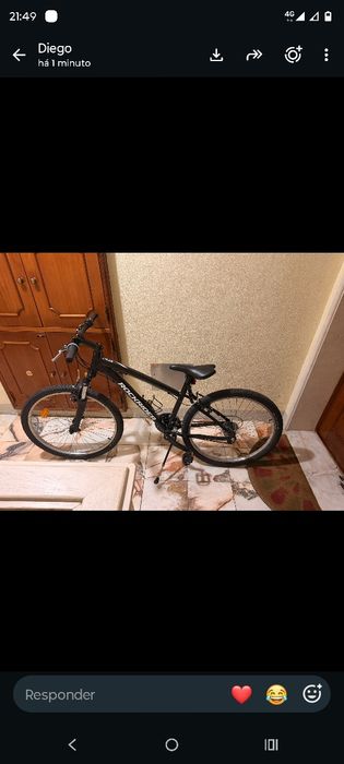 Bicicleta de montanha rockrider muito boa