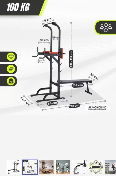 Máquina de musculação