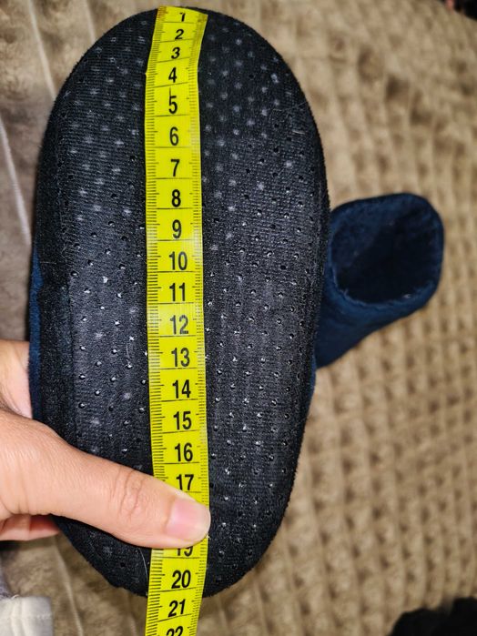 Kapcie ciepłe dla dzieci miękki 17.5  20.5 cm