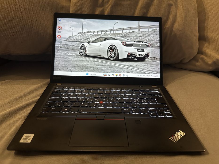 Ноутбук Lenovo Thinkpad 14 (Intel i7 10510U(4.8Ghz)/DDR4 16gb/SSD256Gb)